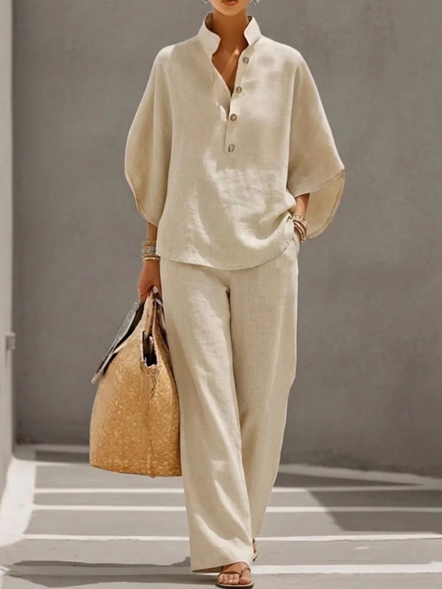 Ensemble lin femme