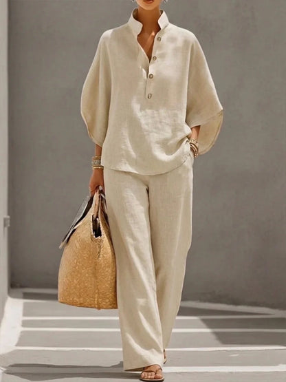 Ensemble lin femme