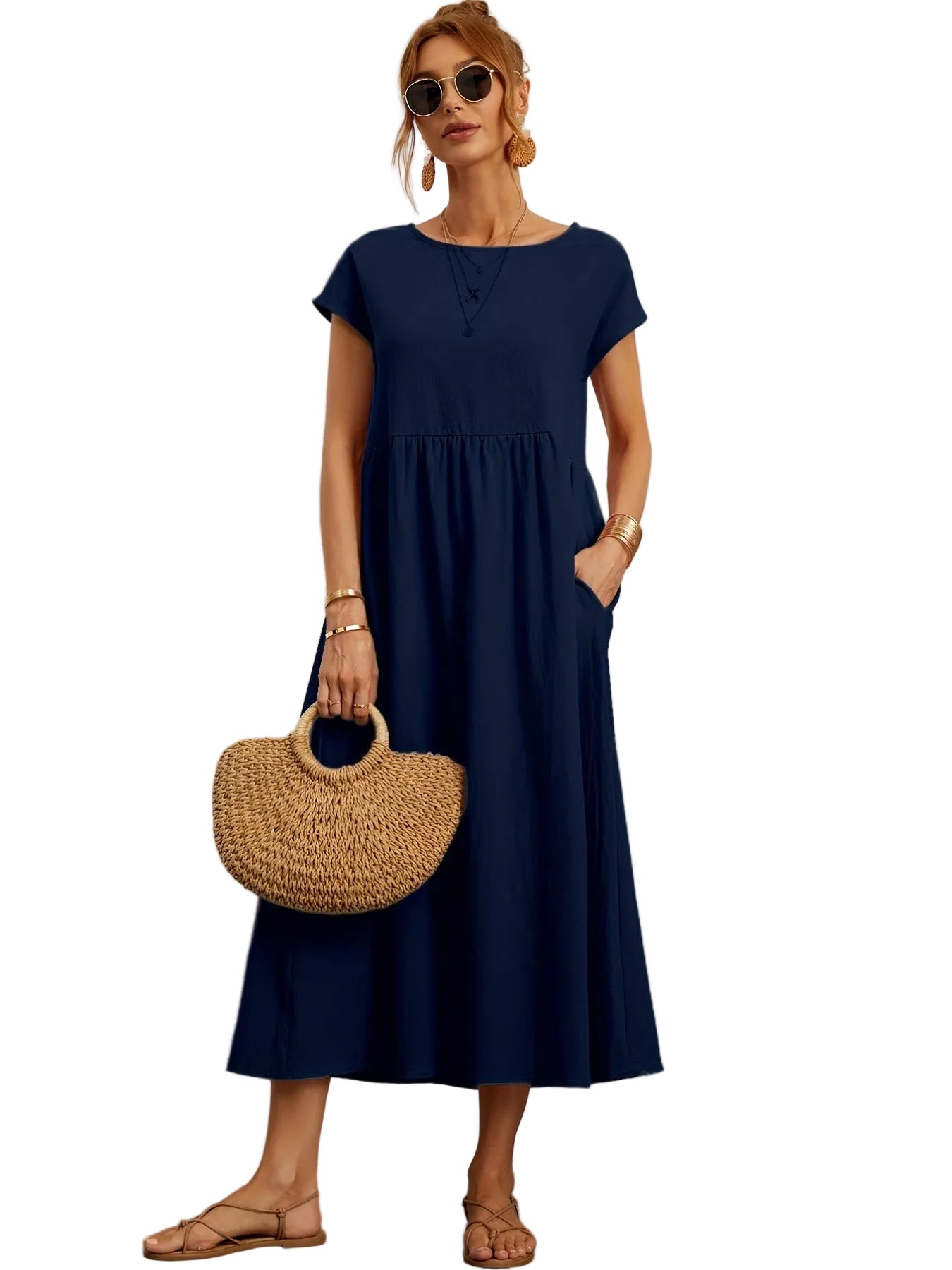 Robe Longue Minimaliste
