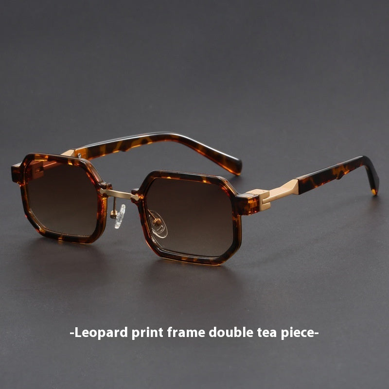 Lunettes Rétro Polygonales