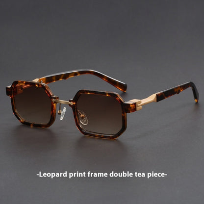 Lunettes Rétro Polygonales