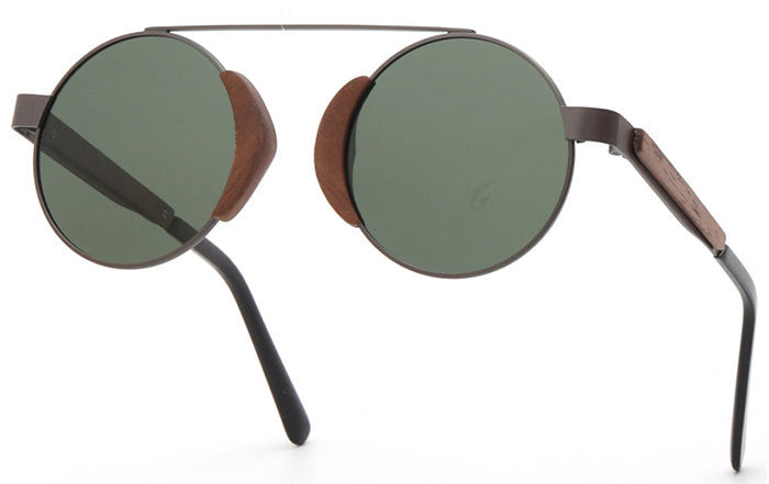 🌿 Lunettes Bois Rétro