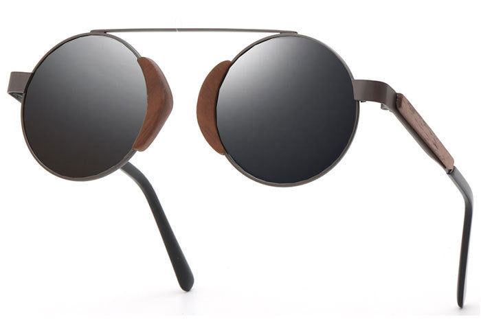 🌿 Lunettes Bois Rétro