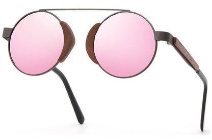 🌿 Lunettes Bois Rétro