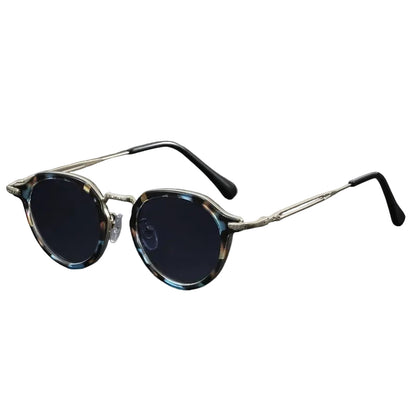 Lunettes de soleil rondes en métal – hommes et femmes