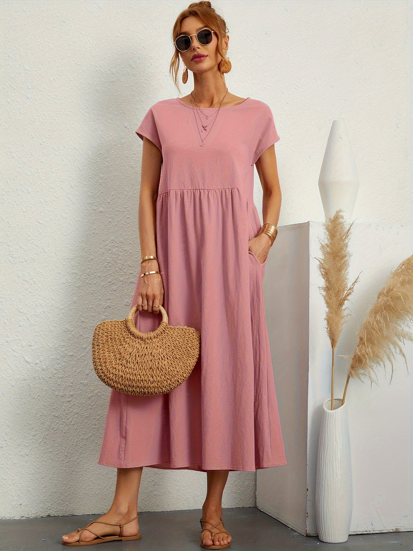 Robe Longue Minimaliste