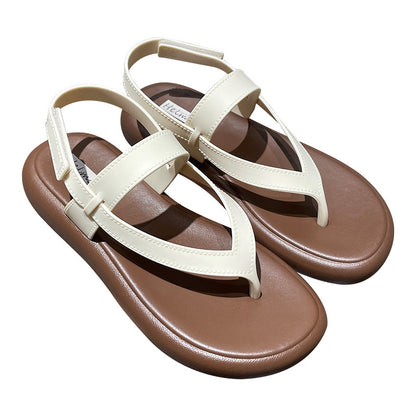 Sandales plates femme pour l’été – Style léger et confortable