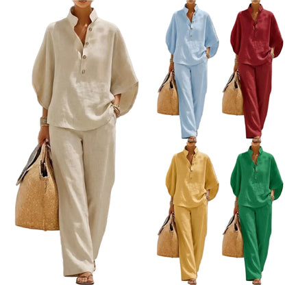 Ensemble lin femme