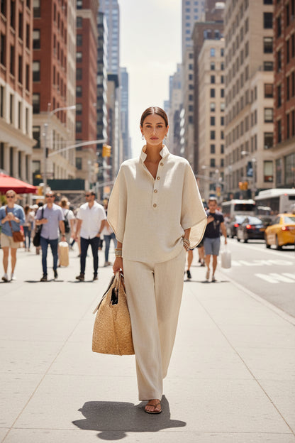 Ensemble lin femme
