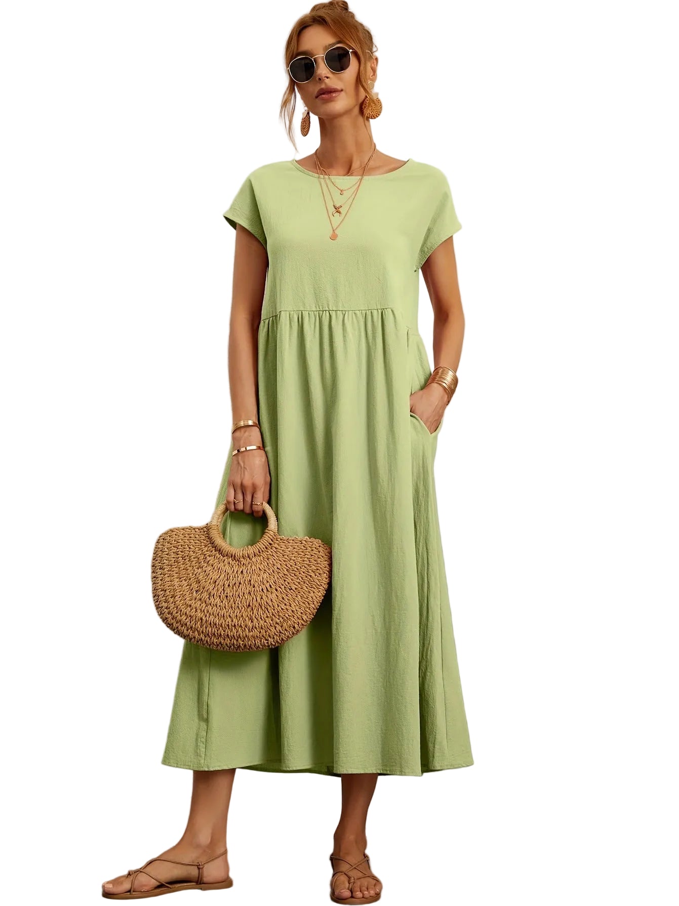 Robe Longue Minimaliste
