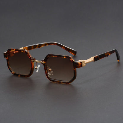 Lunettes Rétro Polygonales