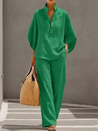 Ensemble lin femme