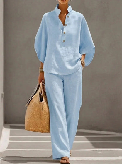 Ensemble lin femme