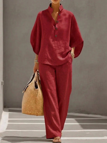 Ensemble lin femme