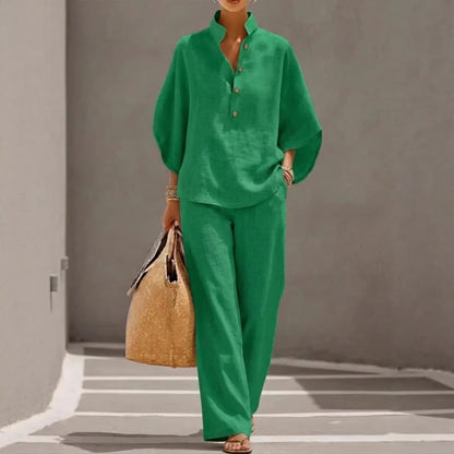 Ensemble lin femme
