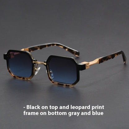 Lunettes Rétro Polygonales
