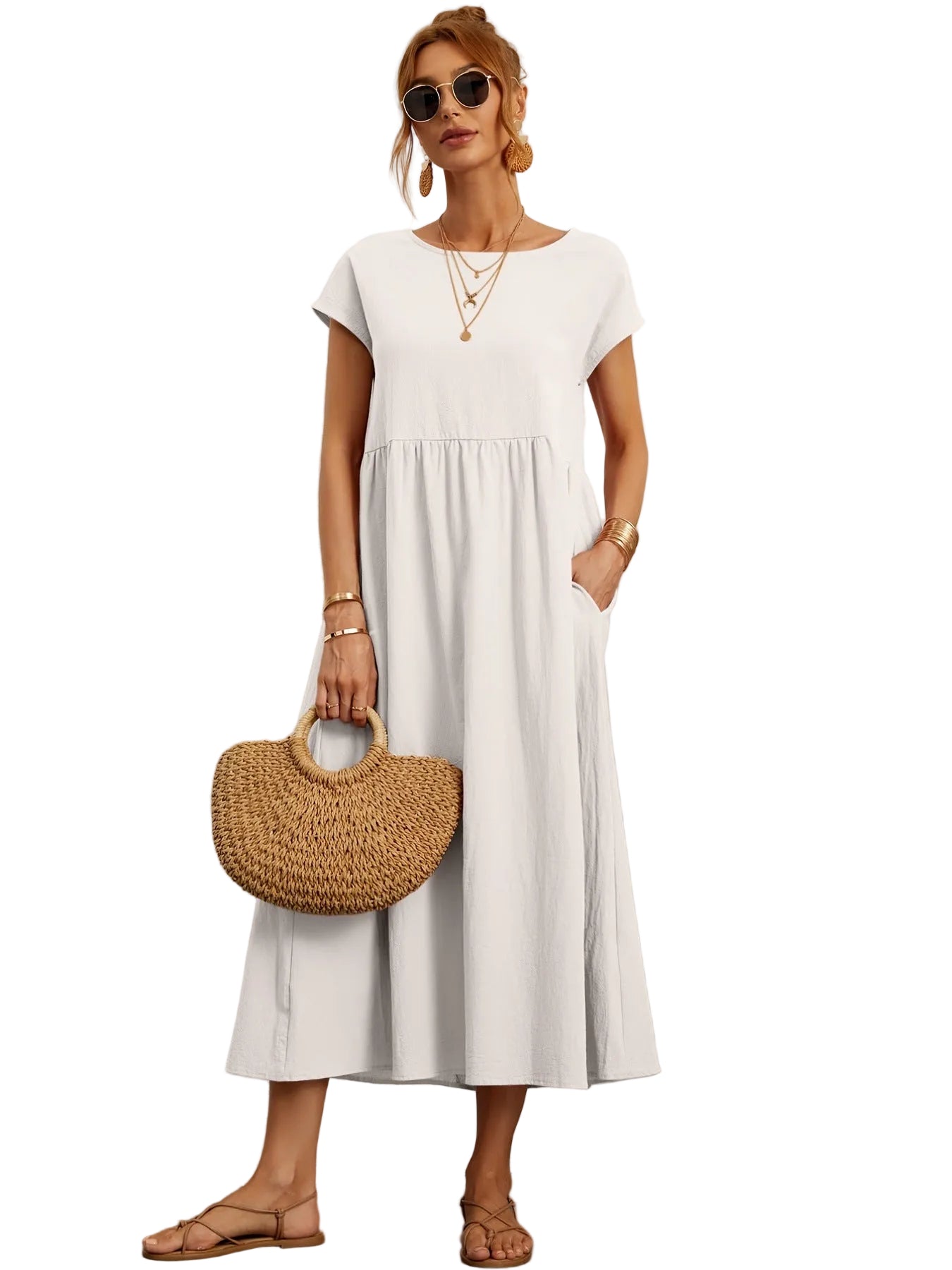 Robe Longue Minimaliste
