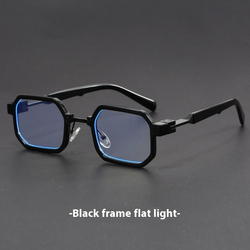 Lunettes Rétro Polygonales