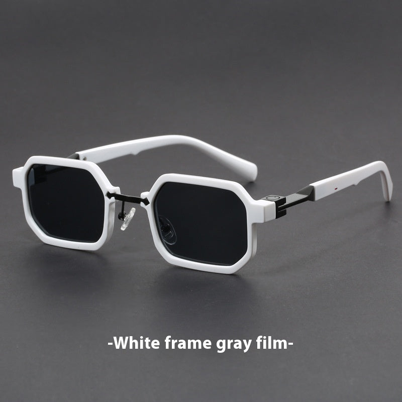 Lunettes Rétro Polygonales