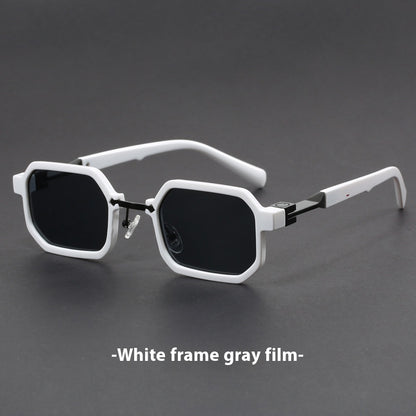Lunettes Rétro Polygonales
