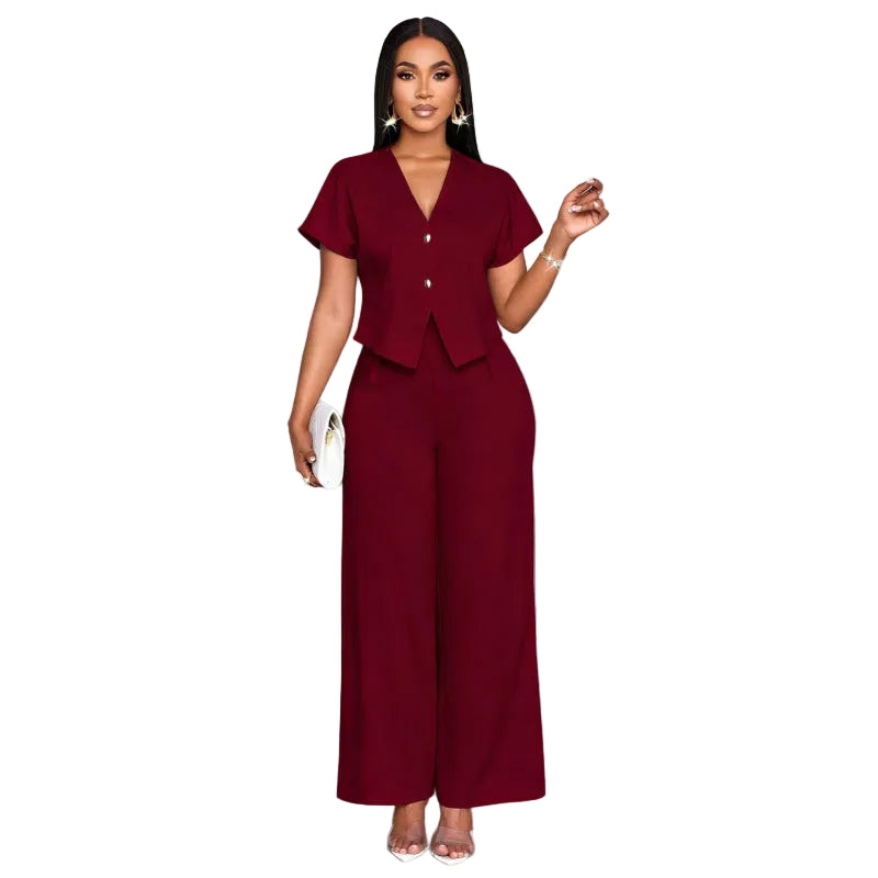 Ensemble Cardigan Asymétrique